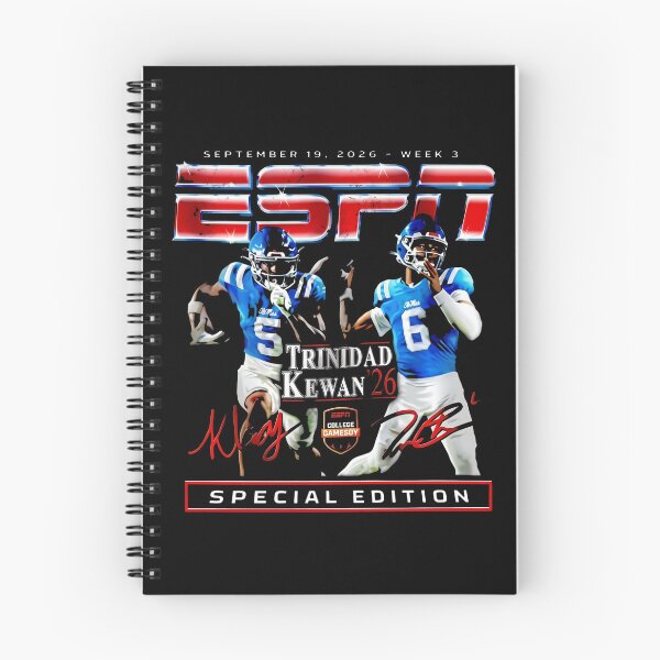 Item preview, Ole Miss Rebels - Trinidad Chambliss - Kewan Lacy - 2026 College GameDay designed and sold by ismaelgeme.