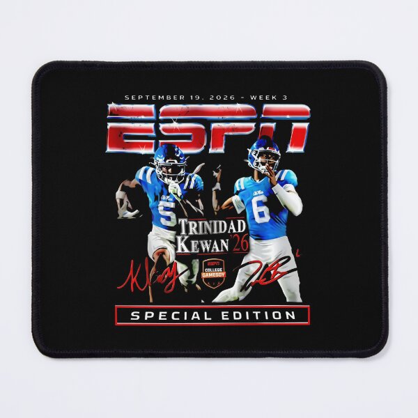 Item preview, Ole Miss Rebels - Trinidad Chambliss - Kewan Lacy - 2026 College GameDay designed and sold by ismaelgeme.