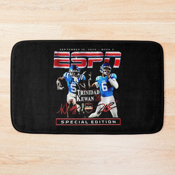 Item preview, Ole Miss Rebels - Trinidad Chambliss - Kewan Lacy - 2026 College GameDay designed and sold by ismaelgeme.