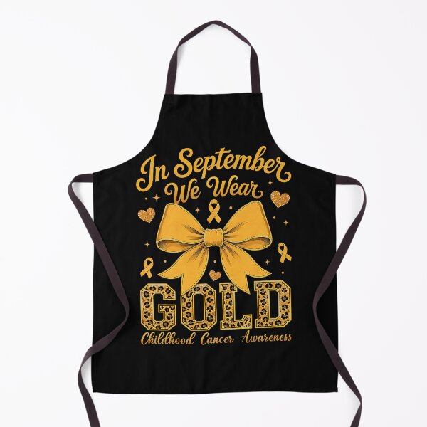 Item preview, In September We Wear Gold Childhood Cancer Awareness designed and sold by khdmalakarak.