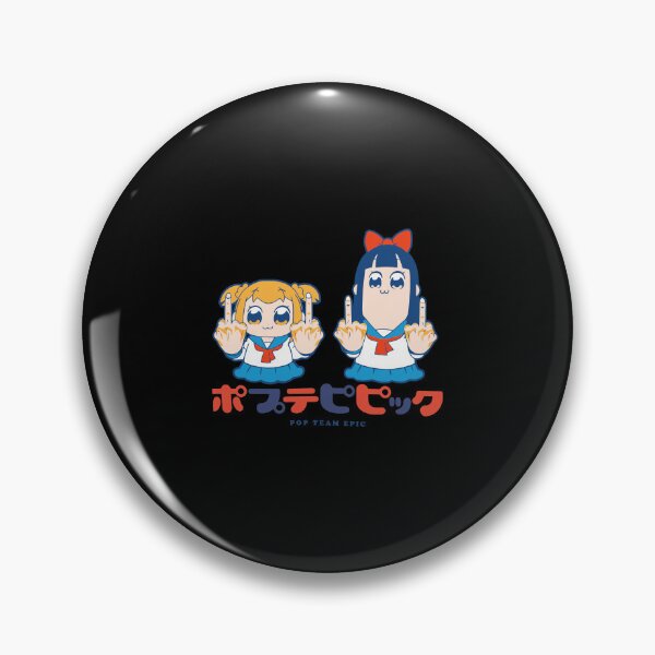 Item preview, Pop Team Epic Middle Finger Anime Duo Uniform designed and sold by SusieYost.