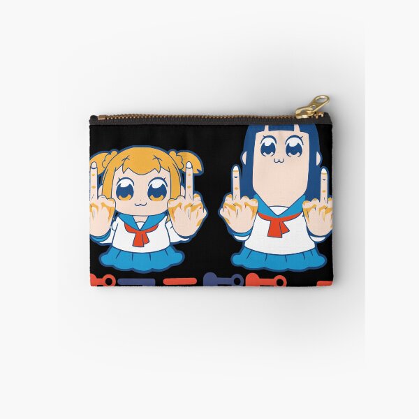 Item preview, Pop Team Epic Middle Finger Anime Duo Uniform designed and sold by SusieYost.