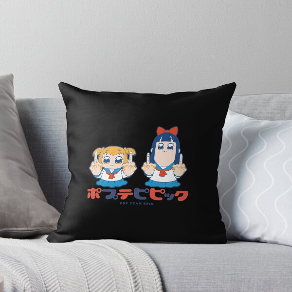 Item preview, Pop Team Epic Middle Finger Anime Duo Uniform designed and sold by SusieYost.