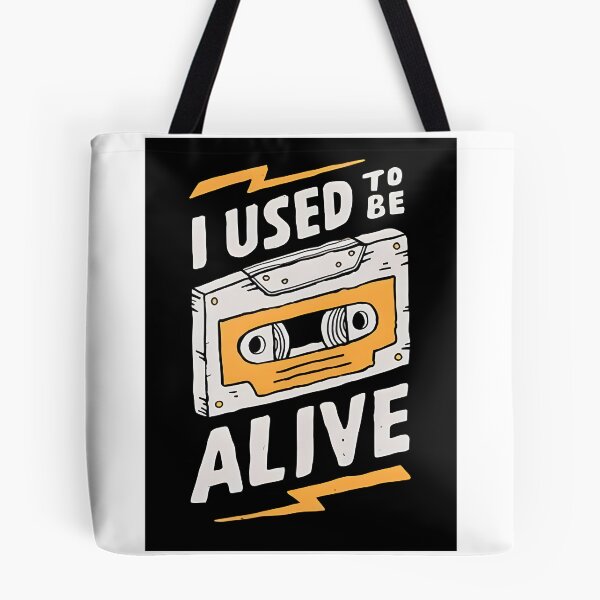 Item preview, I Used to Be Alive - Dark Humorous Quote Design for Fans of Sarcasm and Unique Expressions designed and sold by Heinzhub.
