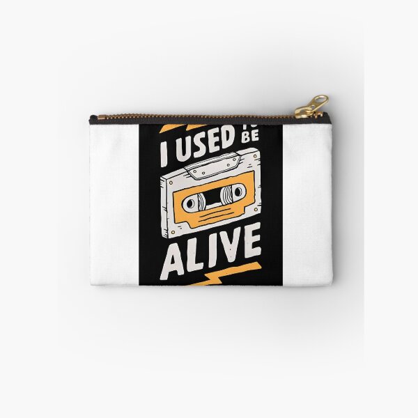 Item preview, I Used to Be Alive - Dark Humorous Quote Design for Fans of Sarcasm and Unique Expressions designed and sold by Heinzhub.