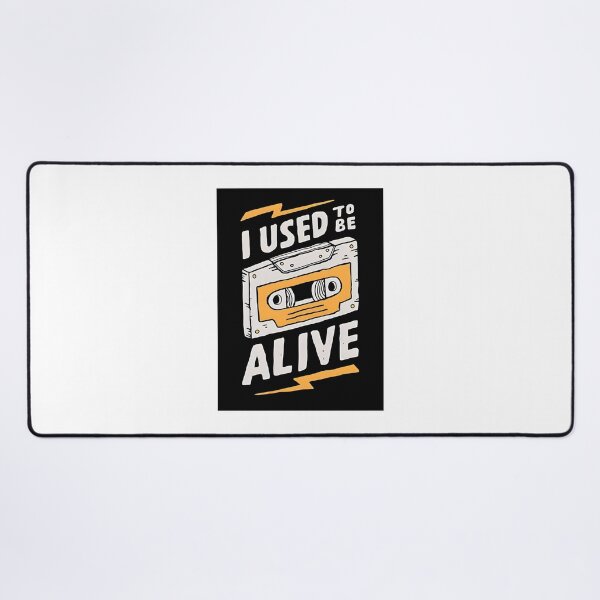 Item preview, I Used to Be Alive - Dark Humorous Quote Design for Fans of Sarcasm and Unique Expressions designed and sold by Heinzhub.