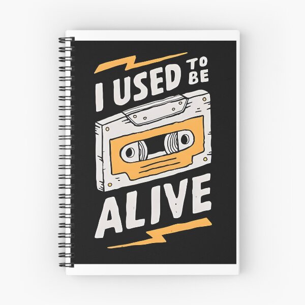 Item preview, I Used to Be Alive - Dark Humorous Quote Design for Fans of Sarcasm and Unique Expressions designed and sold by Heinzhub.