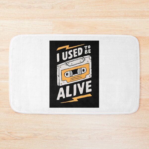 Item preview, I Used to Be Alive - Dark Humorous Quote Design for Fans of Sarcasm and Unique Expressions designed and sold by Heinzhub.
