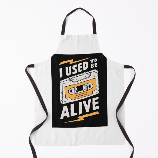 Item preview, I Used to Be Alive - Dark Humorous Quote Design for Fans of Sarcasm and Unique Expressions designed and sold by Heinzhub.