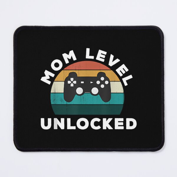 Item preview, Mom Level Unlocked_ Game Lover _ Gamer New Baby Mothe designed and sold by allaso-gan.