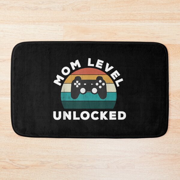 Item preview, Mom Level Unlocked_ Game Lover _ Gamer New Baby Mothe designed and sold by allaso-gan.