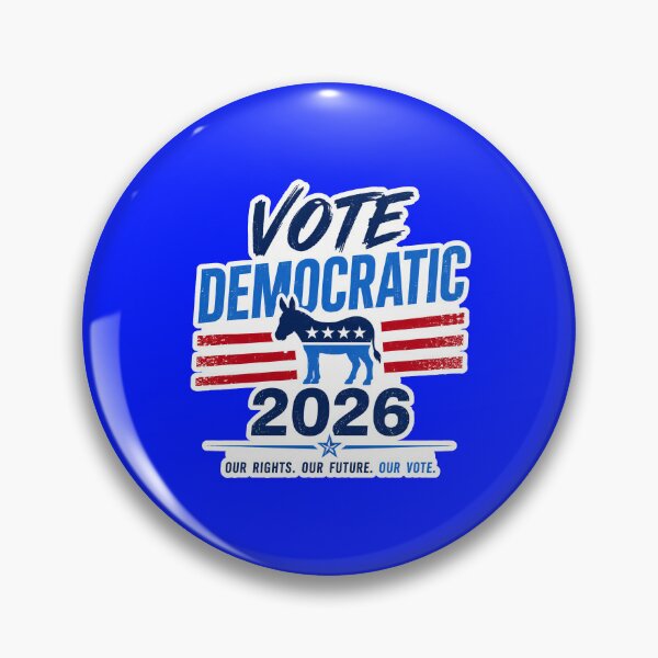 Item preview, Democratic Supporter 2026 Midterm Election Design designed and sold by RedCircleArt.