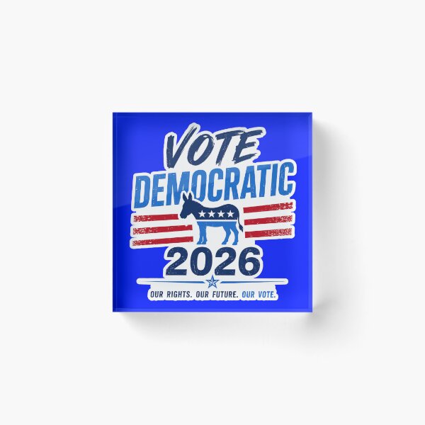 Item preview, Democratic Supporter 2026 Midterm Election Design designed and sold by RedCircleArt.
