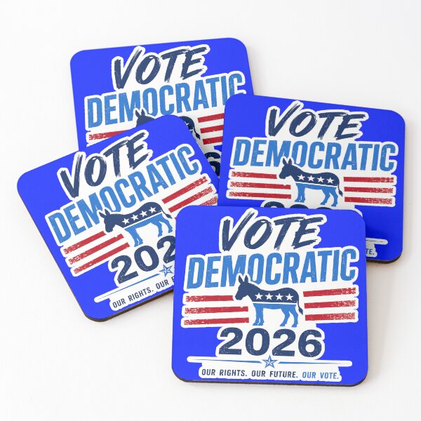 Item preview, Democratic Supporter 2026 Midterm Election Design designed and sold by RedCircleArt.