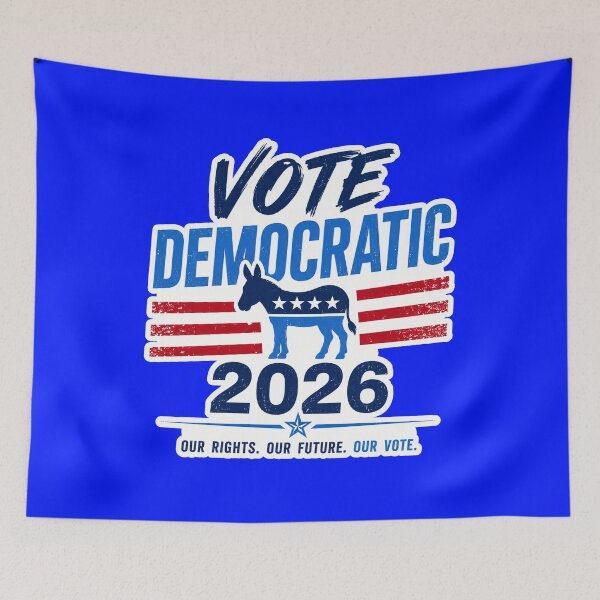 Item preview, Democratic Supporter 2026 Midterm Election Design designed and sold by RedCircleArt.