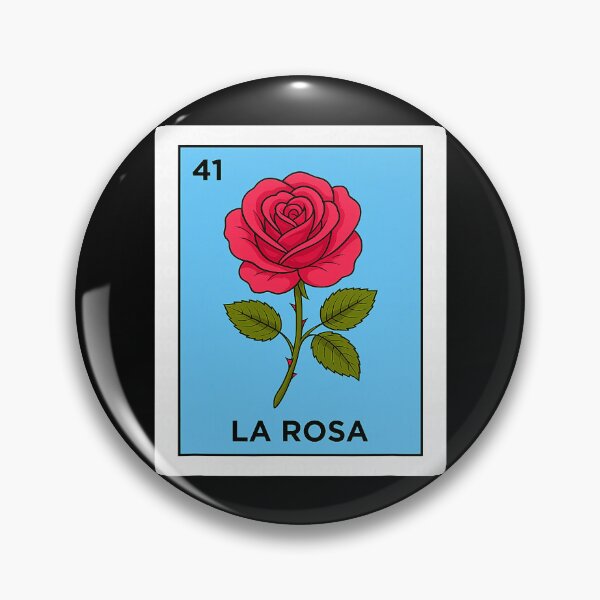 Item preview, La Rosa Mexico Mexican Lottery Card Rose Lover Gift designed and sold by khdmalakarak.