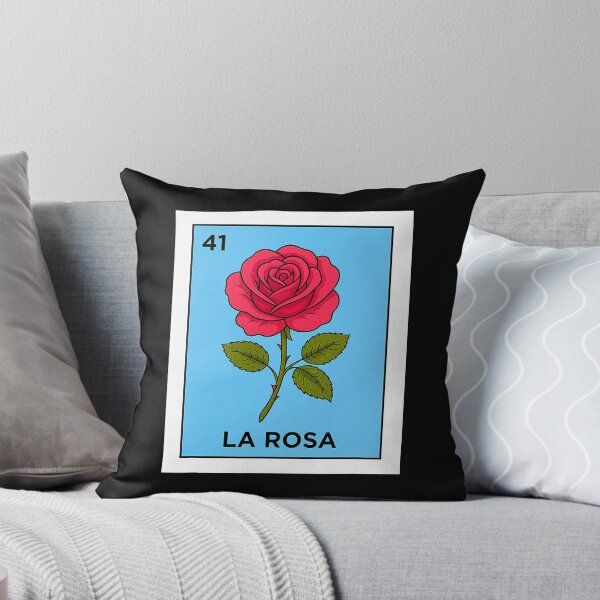 Item preview, La Rosa Mexico Mexican Lottery Card Rose Lover Gift designed and sold by khdmalakarak.