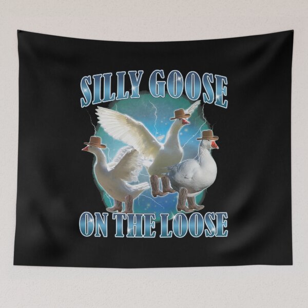 Item preview, Silly Goose On The Loose Cowboy Geese designed and sold by SusieYost.