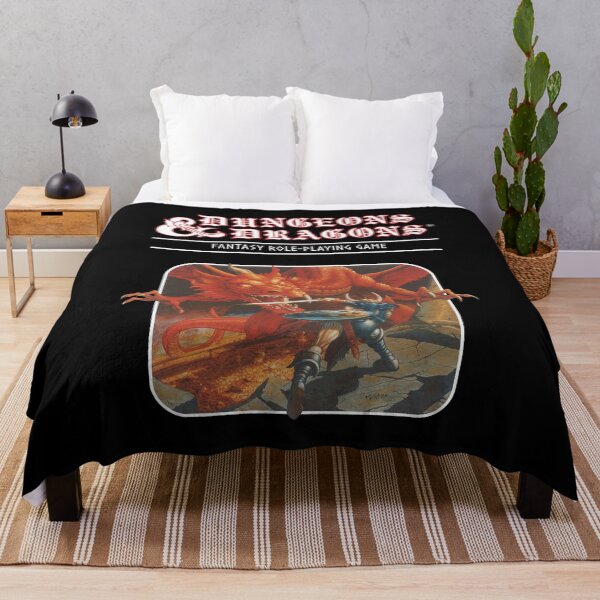 Item preview, Dungeons Dragons Dragon Knight Retro Art designed and sold by SusieYost.