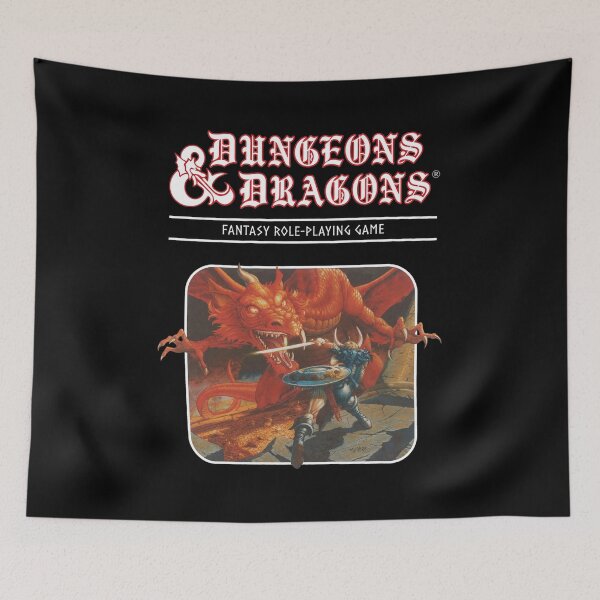 Item preview, Dungeons Dragons Dragon Knight Retro Art designed and sold by SusieYost.
