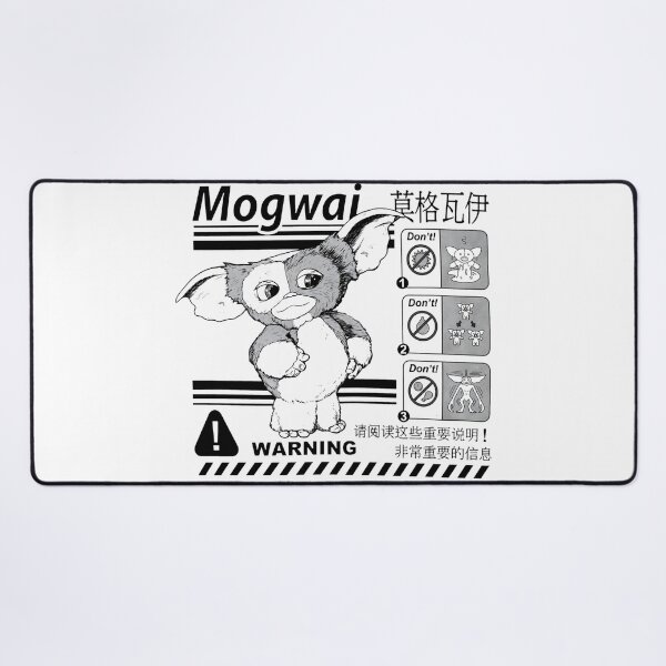 Item preview, Mogwai Care Instructions Gremlins 80s Movie Art designed and sold by SusieYost.