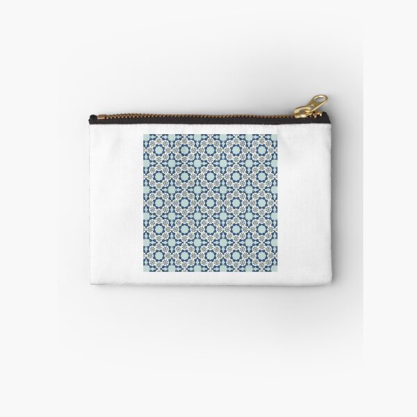 Item preview, Blue Geometric Floral Mandala Pattern designed and sold by scholenhellenaa.