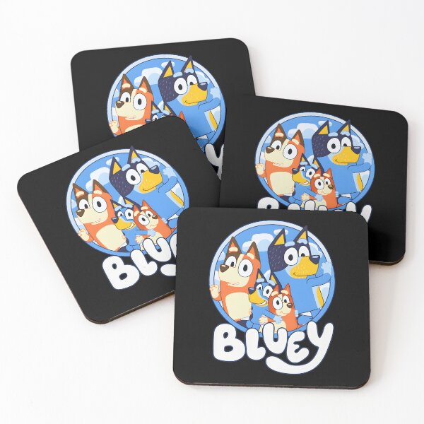 Item preview, Bluey Family Hugs Cute Cartoon designed and sold by visionnen.