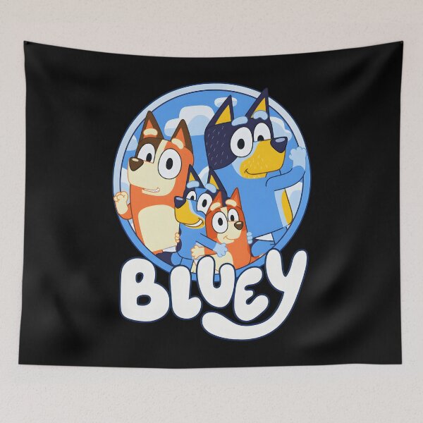 Item preview, Bluey Family Hugs Cute Cartoon designed and sold by visionnen.