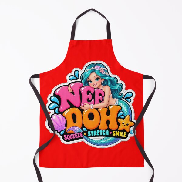Item preview, Cute Retro Mermaid Squeeze Stretch Smile Ocean Art designed and sold by Bhaskar Digital Art.