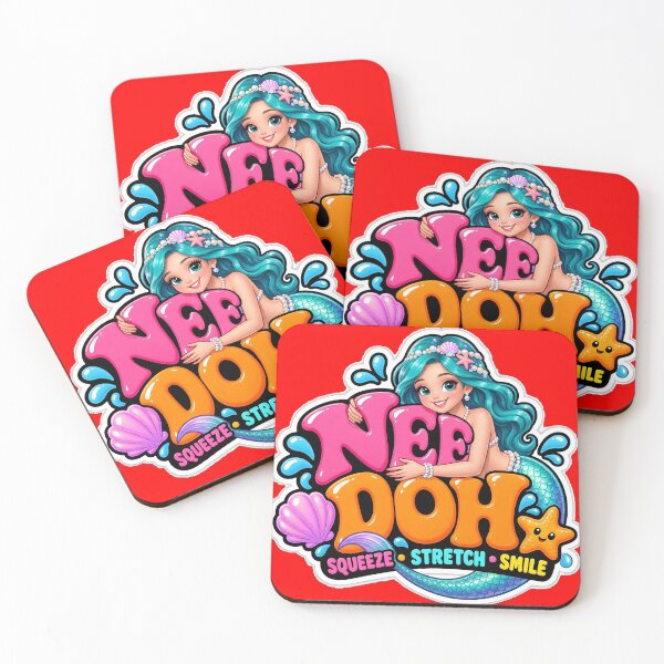 Item preview, Cute Retro Mermaid Squeeze Stretch Smile Ocean Art designed and sold by Bhaskar Digital Art.