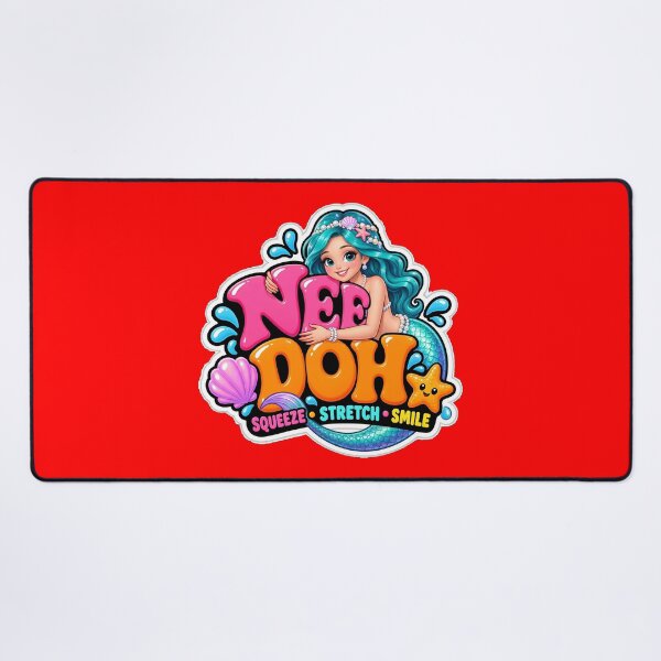 Item preview, Cute Retro Mermaid Squeeze Stretch Smile Ocean Art designed and sold by Bhaskar Digital Art.
