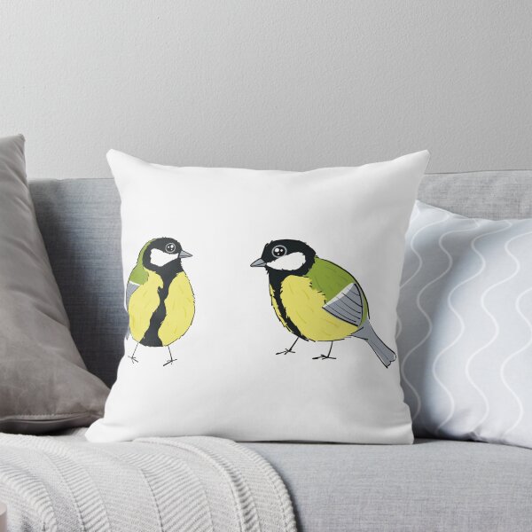 Item preview, Pair of Great Tits designed and sold by cherylmck932.