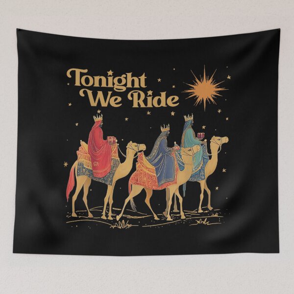 Item preview, 3 Wise Men Tonight We Ride Christmas designed and sold by WilliaMaler.