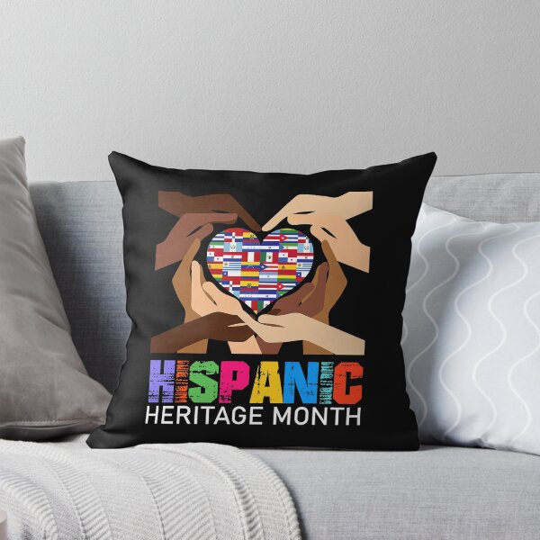Item preview, Hispanic Heritage Month Hands Heart Latino Countries designed and sold by khdmalakarak.