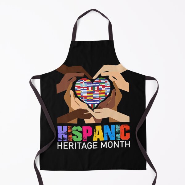 Item preview, Hispanic Heritage Month Hands Heart Latino Countries designed and sold by khdmalakarak.