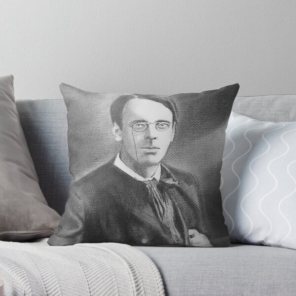 Item preview, W. B. Yeats Pencil Portrait – Irish Poet & Nobel Laureate | Literary Art Print designed and sold by ConorKeeganArt.