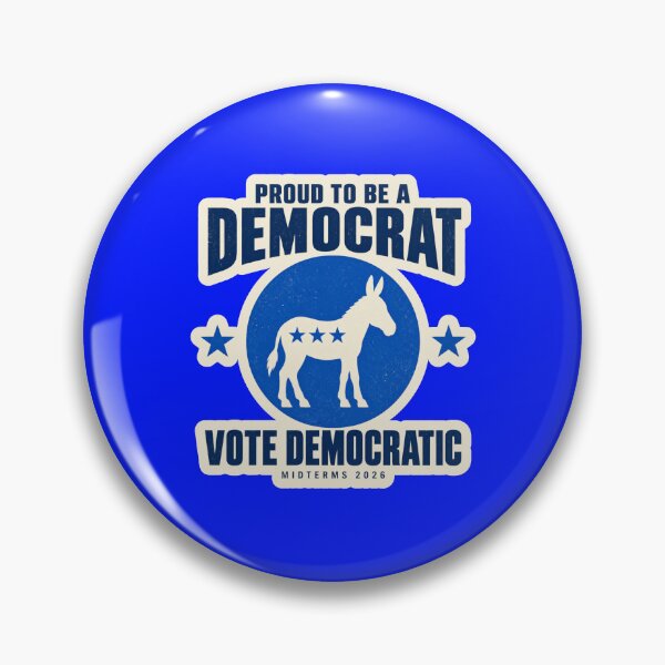 Item preview, Democratic Supporter 2026 Midterm Election Design designed and sold by RedCircleArt.