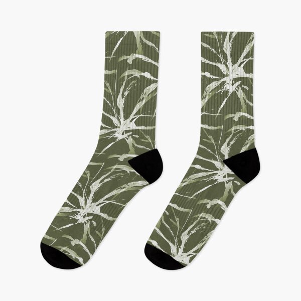 Item preview, Foliage Short Grass Abstract in Green designed and sold by Artistestella.