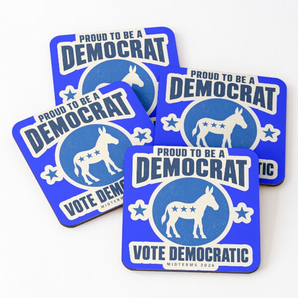 Item preview, Democratic Supporter 2026 Midterm Election Design designed and sold by RedCircleArt.