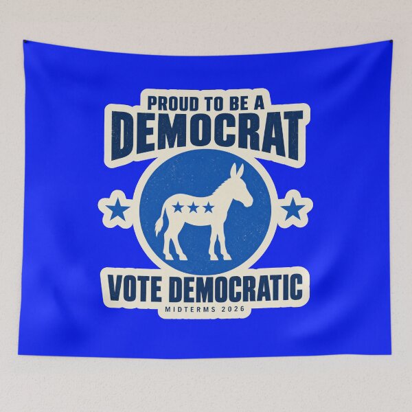 Item preview, Democratic Supporter 2026 Midterm Election Design designed and sold by RedCircleArt.