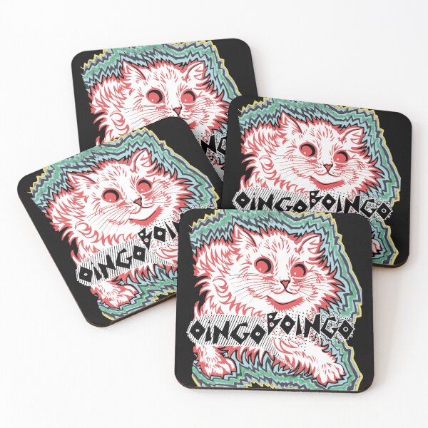 Item preview, Psychedelic Cat Bingobongo Retro Art designed and sold by SusieYost.