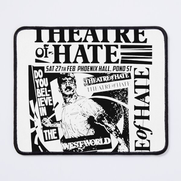 Item preview, Theatre of Hate Vintage Sheffield Concert Poster Art designed and sold by SusieYost.