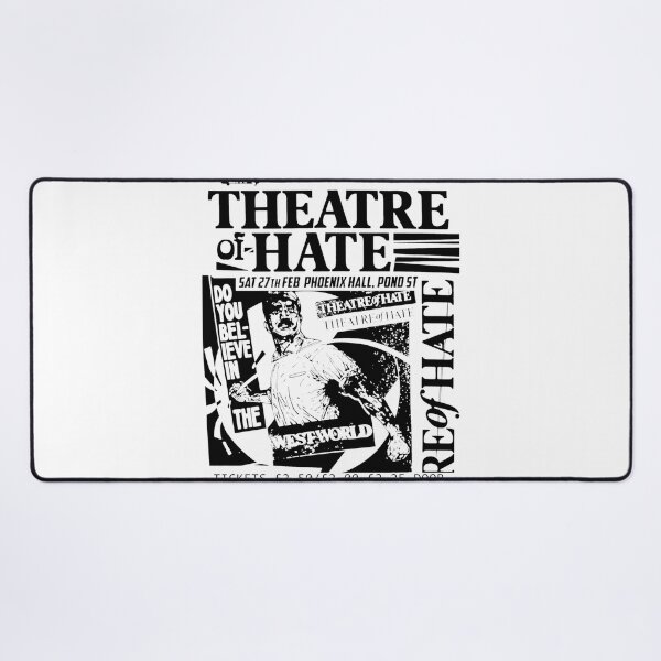 Item preview, Theatre of Hate Vintage Sheffield Concert Poster Art designed and sold by SusieYost.