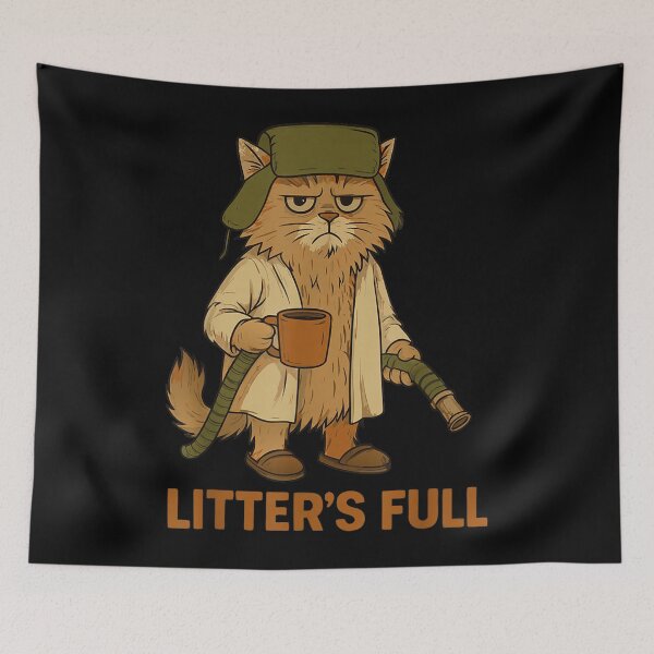 Item preview, Litter’s Full Funny Cat Lovers Christmas Xmas designed and sold by WilliaMaler.