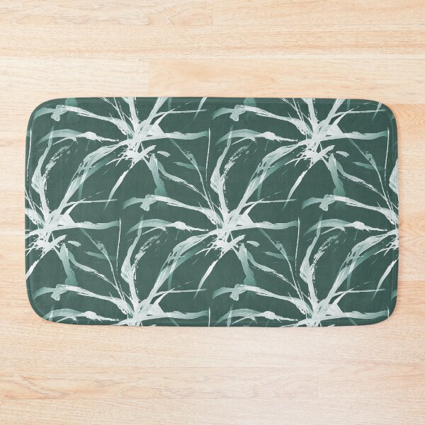Item preview, Foliage Short Grass Abstract in Teal designed and sold by Artistestella.