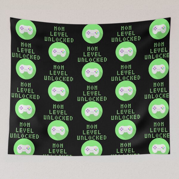 Item preview, Neon Green Mom Level Unlocked designed and sold by allaso-gan.