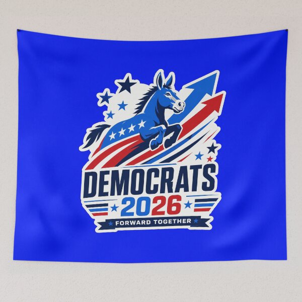 Item preview, Democratic Supporter 2026 Midterm Election Design designed and sold by RedCircleArt.