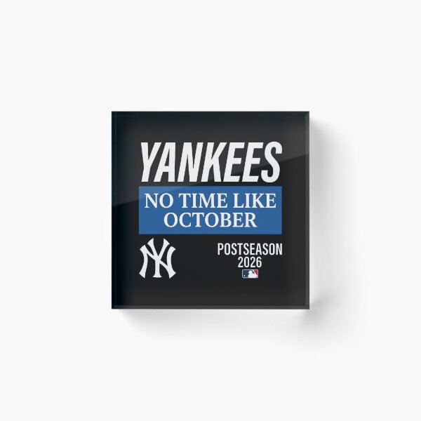 Aperçu de l'œuvre Yankees de New York - Il n'y a pas de meilleur moment qu'en octobre - Séries éliminatoires 2026 créée et vendue par ismaelgeme.