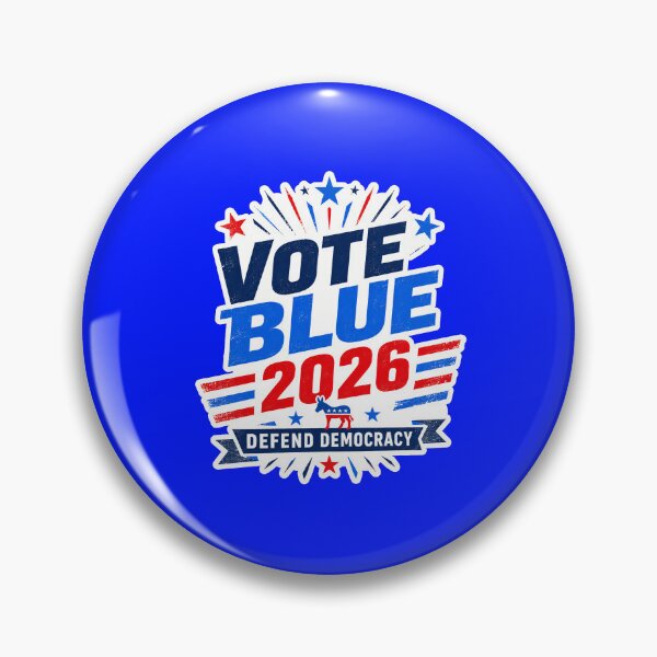 Item preview, Democratic Supporter 2026 Midterm Election Design designed and sold by RedCircleArt.