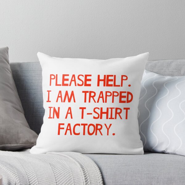 Item preview, Trapped in a Red Factory Illustration with Bold Graphic Design designed and sold by Arnold-Corns.